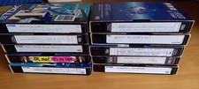 E-180 VHS Tapes PAL x10. Used