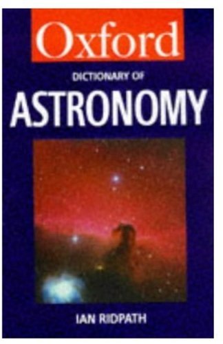 Dictionary astronomy - a, of
