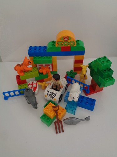 Duplo first zoo elephant - zoo,