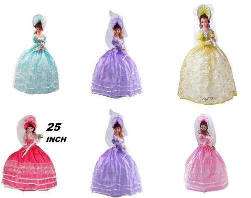 Musical umbrella rotating - musical, doll