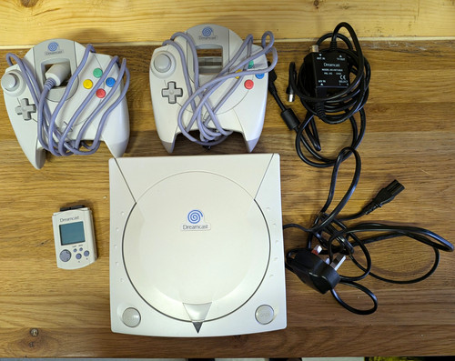 Sega dreamcast with - sega,