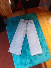 Wide Leg Denim Jeans Size 10
