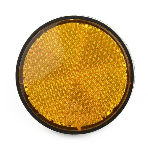 Round bicycle reflector - round,
