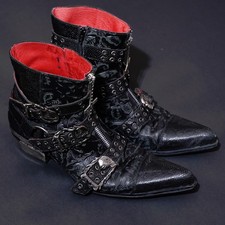 New Rock Mens Boots Black