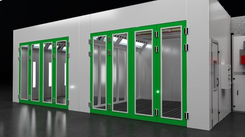 Paint spray booth new - booth, to