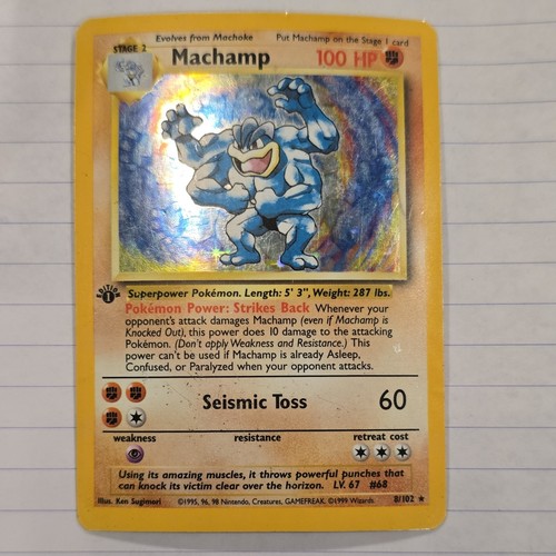 Pokémon machamp base - machamp,