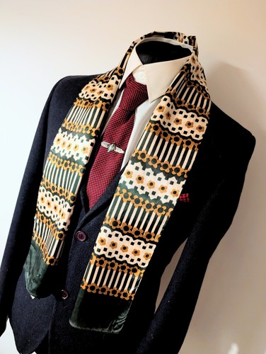 Men vintage geometric - men's, green