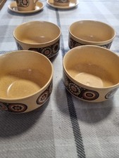 Kiln Craft Serial Bowls x 4 Vintage 1970s