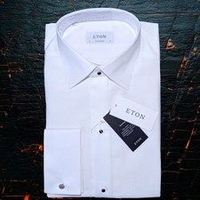 Eton White Evening Dress Shirt