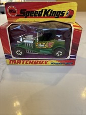 MATCHBOX SPEEDKINGS K-50 STREET ROD GREED CAR NEW ORIGINAL BOXED Street Rod