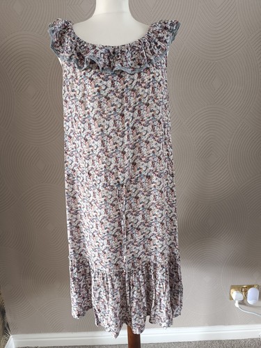 Monsoon floral viscose maxi - monsoon,