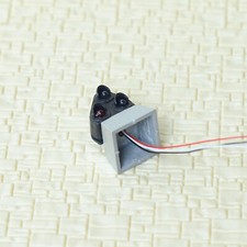 2 x model railroad & train block signal dwarf signal ground signal 3 lights #RWW