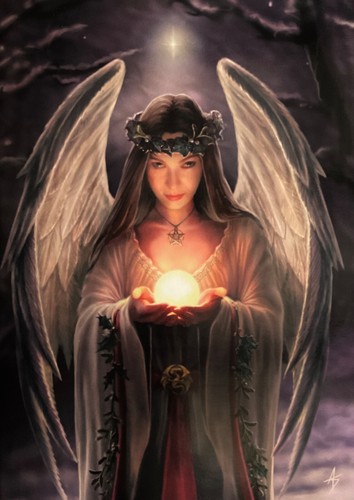 Anne stokes yule angel - stokes,