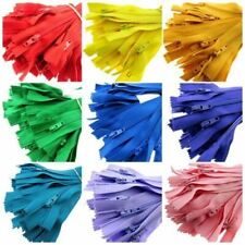 Nylon Closed End Trebla Zips x 10 - For Dresses, Skirts, Cushions & Crafting L1