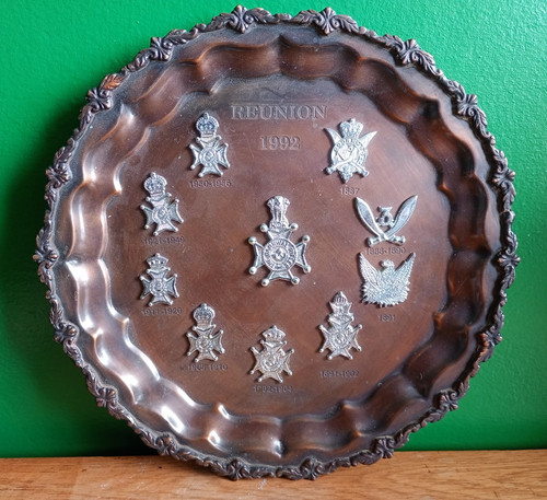 Vintage bronze military - vintage, bronze?