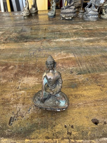 Antique small bronze - antique, budha