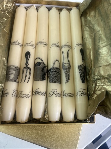 French dinner candles - x,