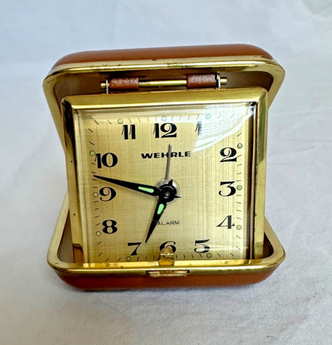 Vintage wehrle travel alarm - vintage,