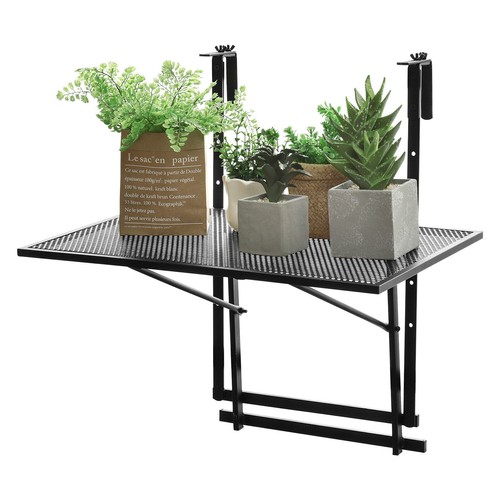 Folding railing table - folding,