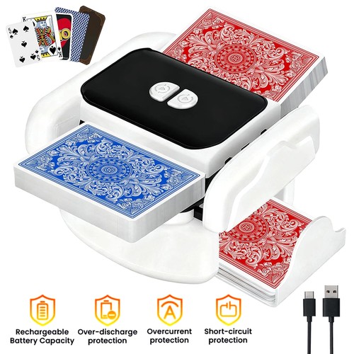 Automatic card shuffler - automatic,