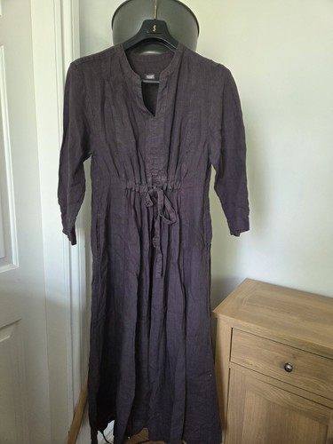 Toast garment dyed linen dress - garment,