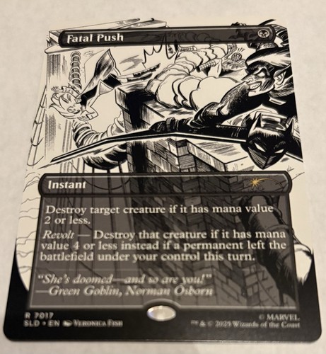 Fatal push nonfoil - (7017),