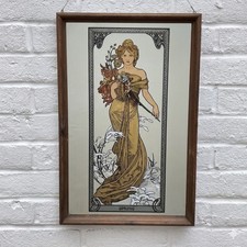 Vintage Alphonse Mucha Spring