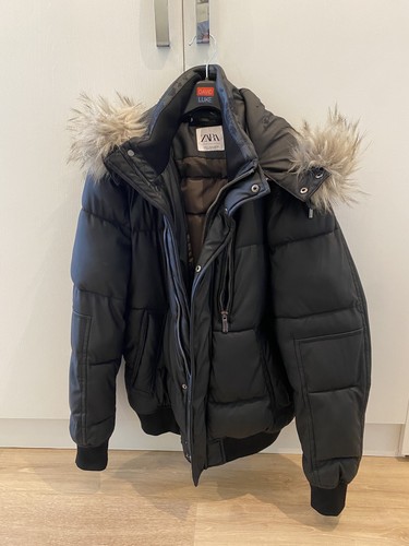 Men zara puffer jacket - men’s,