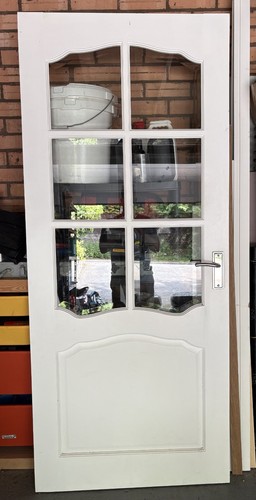 White solid wood internal