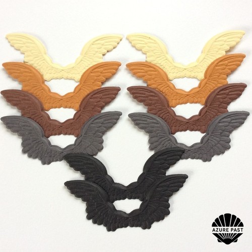 X10 embossed die cuts - cuts, wings