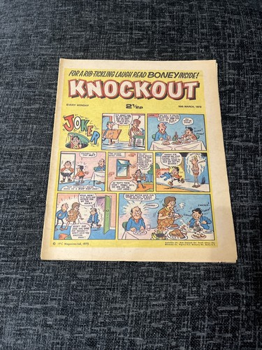 Knockout comic march 1973 - comic,