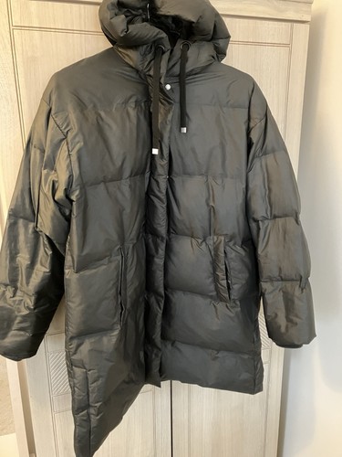 Zara dark greeny coat - zara,