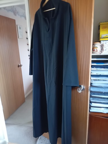 Cassock black large - cassock,