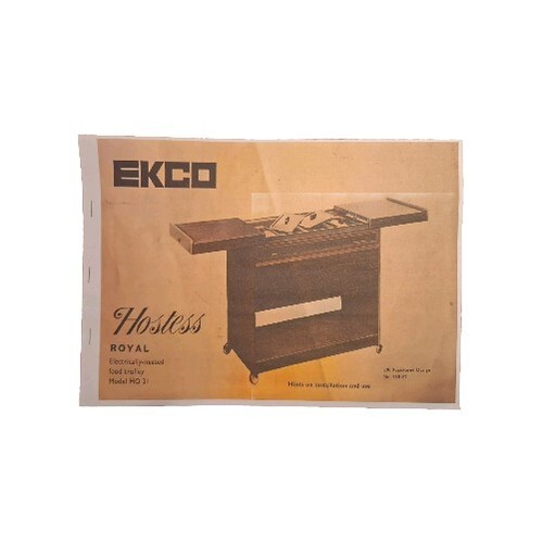 Ekco hostess royal model - royal, ho