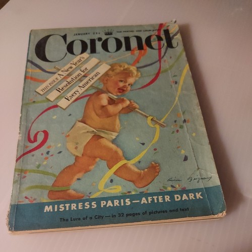 Vintage 1950 january coronet - vintage,
