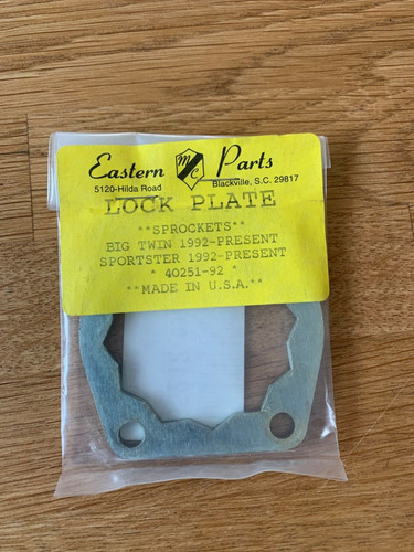 Harley transmission lockplate