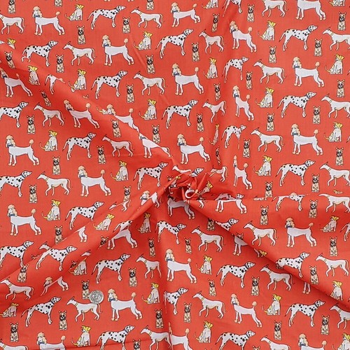 Polycotton fabric dog - polycotton,