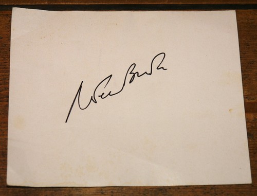Peter brook authentic hand - peter,