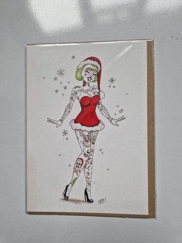 Tattooed lady greetings - lady,
