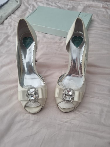 Belle peep toe wedding - toe,