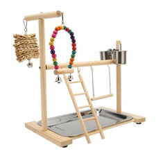Parrot bird wooden playground - bird,