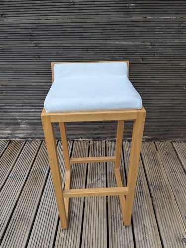 Habitat solid oak bar - (joe),