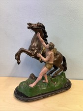 19th century spelter figurine - spelter,