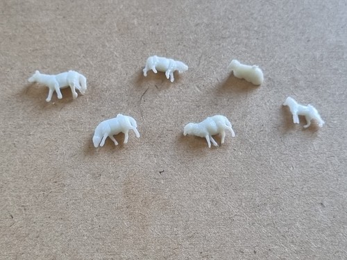 Sheep figures and - 5,