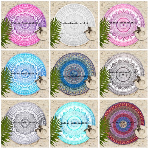 Mandala mat round - round, indian