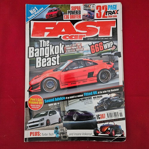 Fast car magazine - car, november