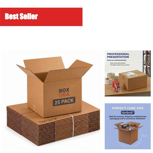 Box usa cube corrugated - box, 12"