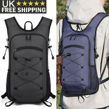 18L Hydration Backpack Pack Cycling Hiking Running Travel Bag Sports Rucksack UK