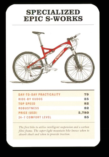 Info card specialized - card, epic