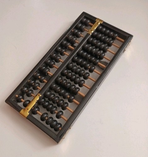 Antique wooden chinese abacus - antique,